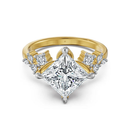 Princess Elan Lab Grown Diamond Ring
