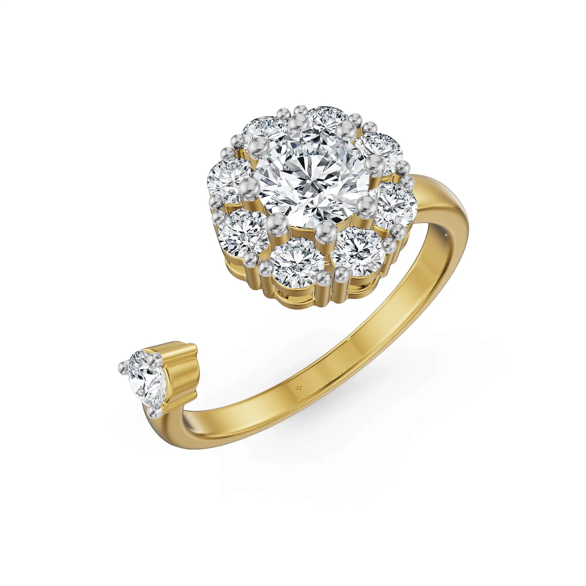 Rotating Radiance Lab Grown Diamond Ring