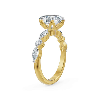 Elara Radiance Lab Grown Diamond Ring