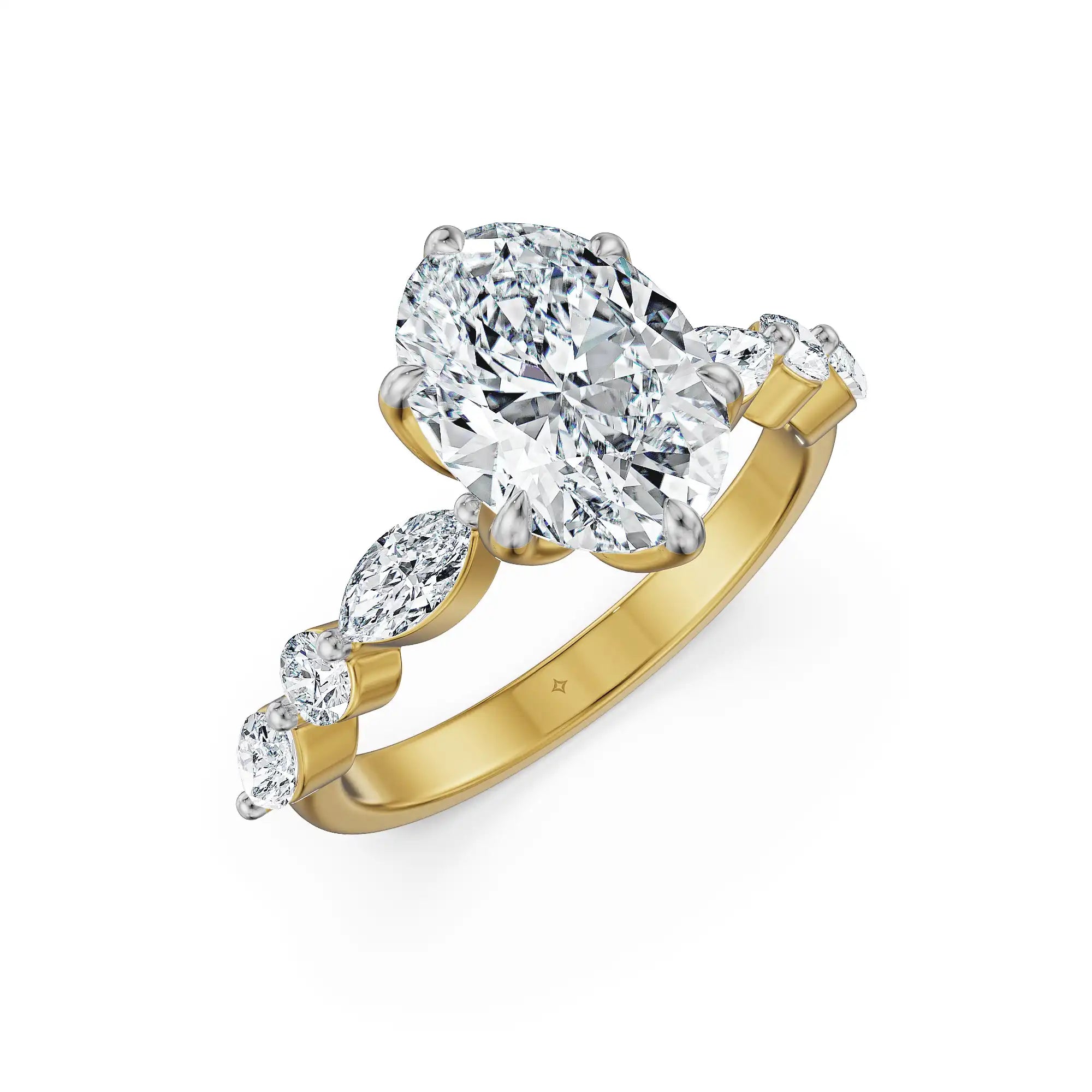 Elara Radiance Lab Grown Diamond Ring