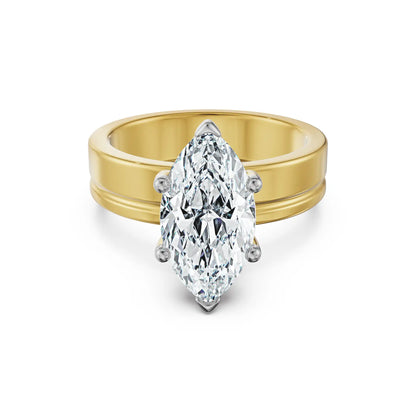 3 CT Marquise Lab Grown Diamond Ring
