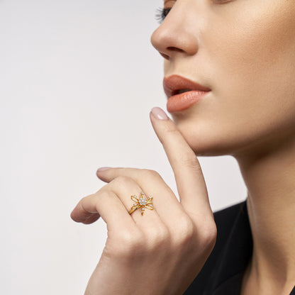 Star Lab Grown Diamond Ring