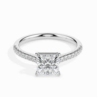 Princes Cut Solitaire Ring_in_stock