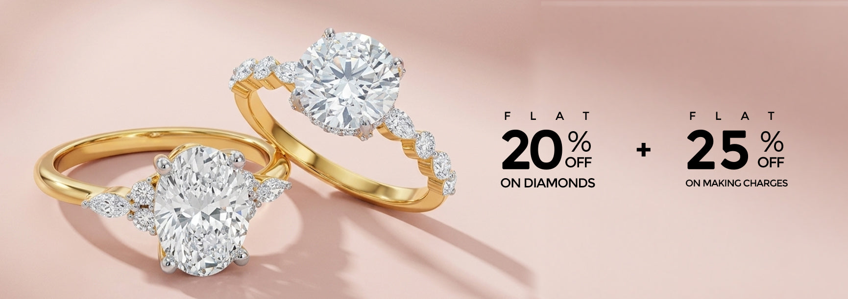 Women's Solitaire Rings Mobile Banner