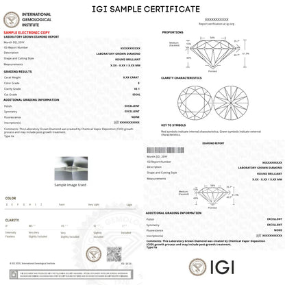 1.5 CT Round Halo Glistening Lab Diamond Pendant