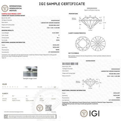 Versatile Multistone Lab Grown Diamond Band 9KT