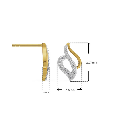 Timeless whisper Lab Grown Diamond studs