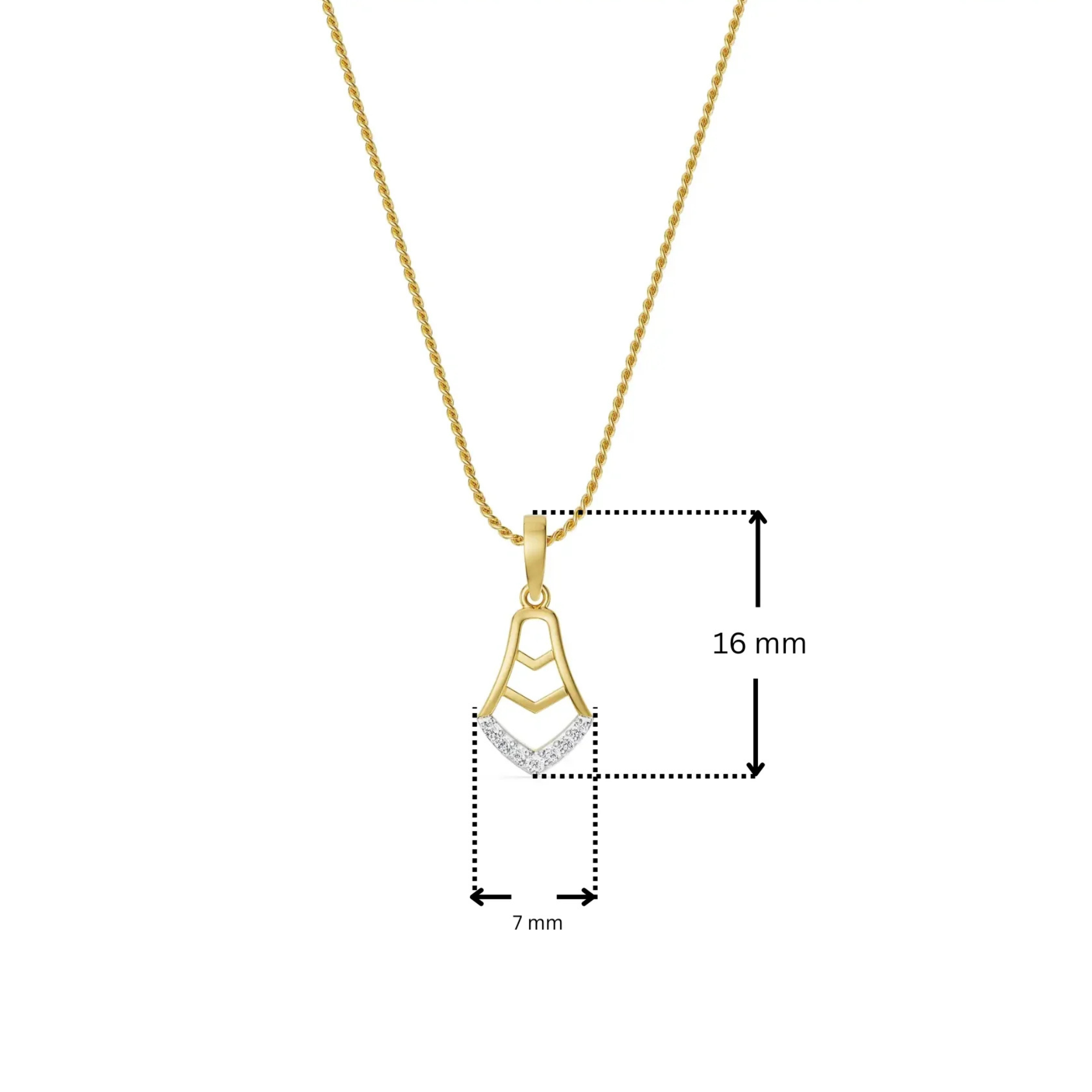 Brianna Timeless Lab Grown Diamond Pendant_in-stock