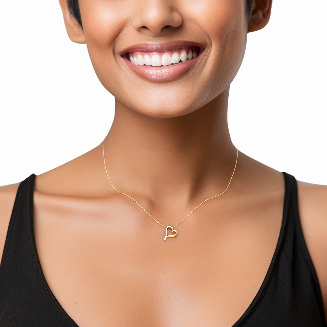 Heart Felt Lab Grown Diamond Pendant_in-stock