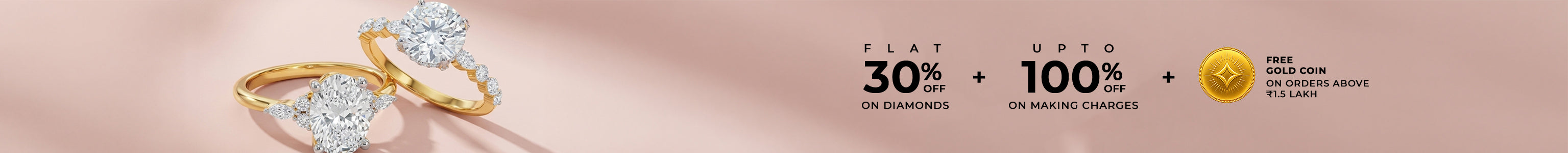 Women's Solitaire Rings Banner