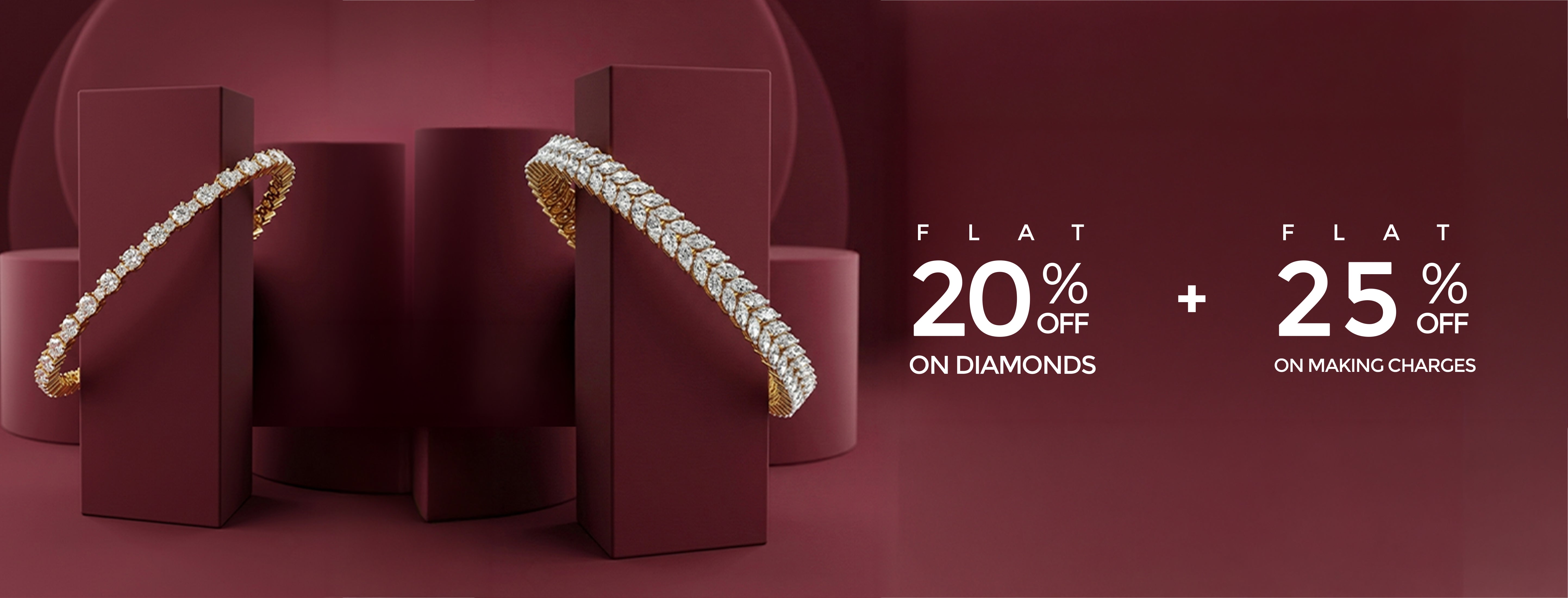 Chain Bracelets Mobile Banner