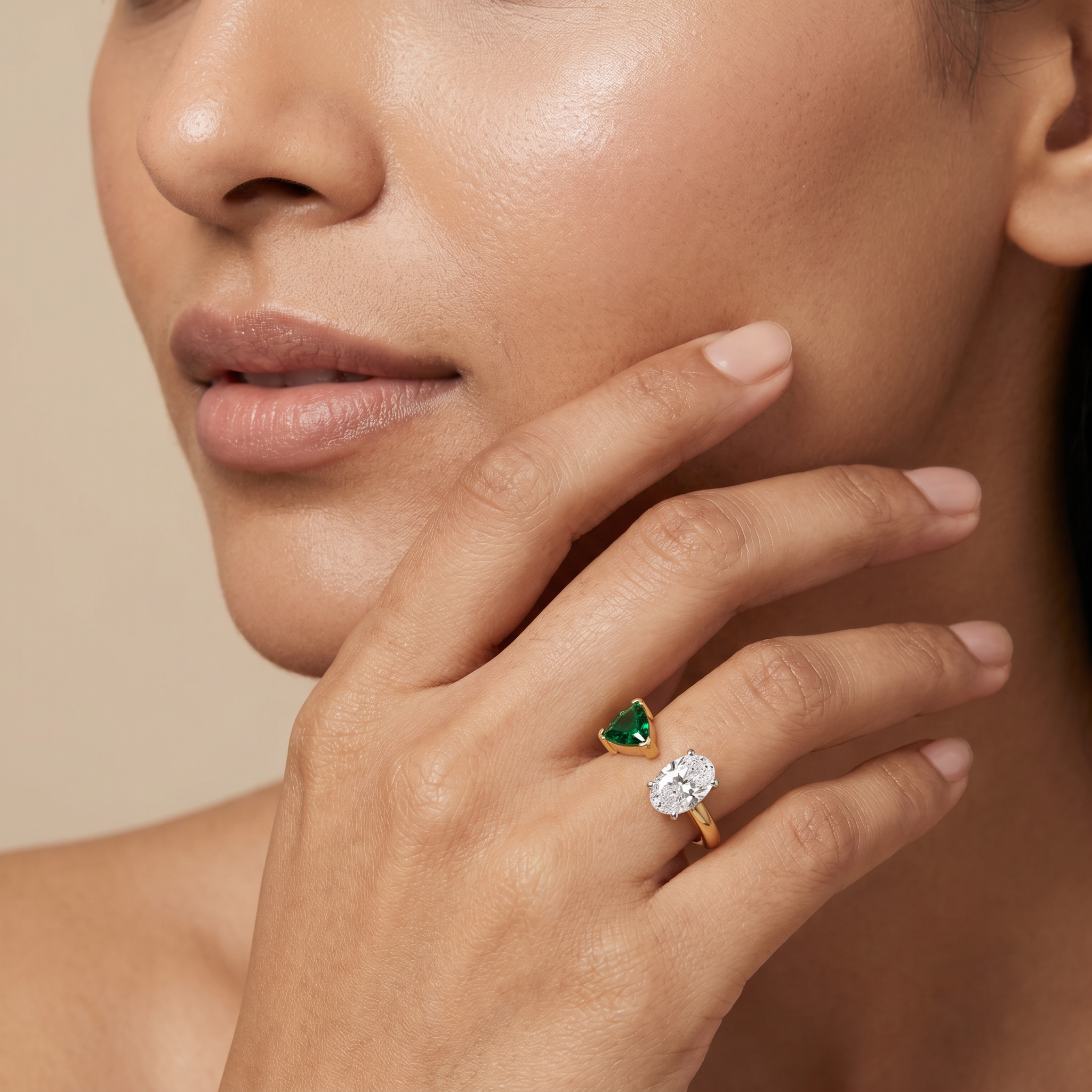 Curve Crush Lab Grown Diamond Ring