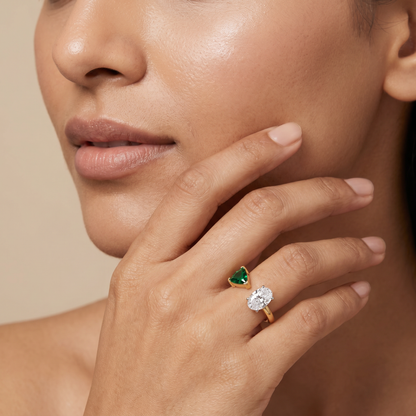 Curve Crush Lab Grown Diamond Ring