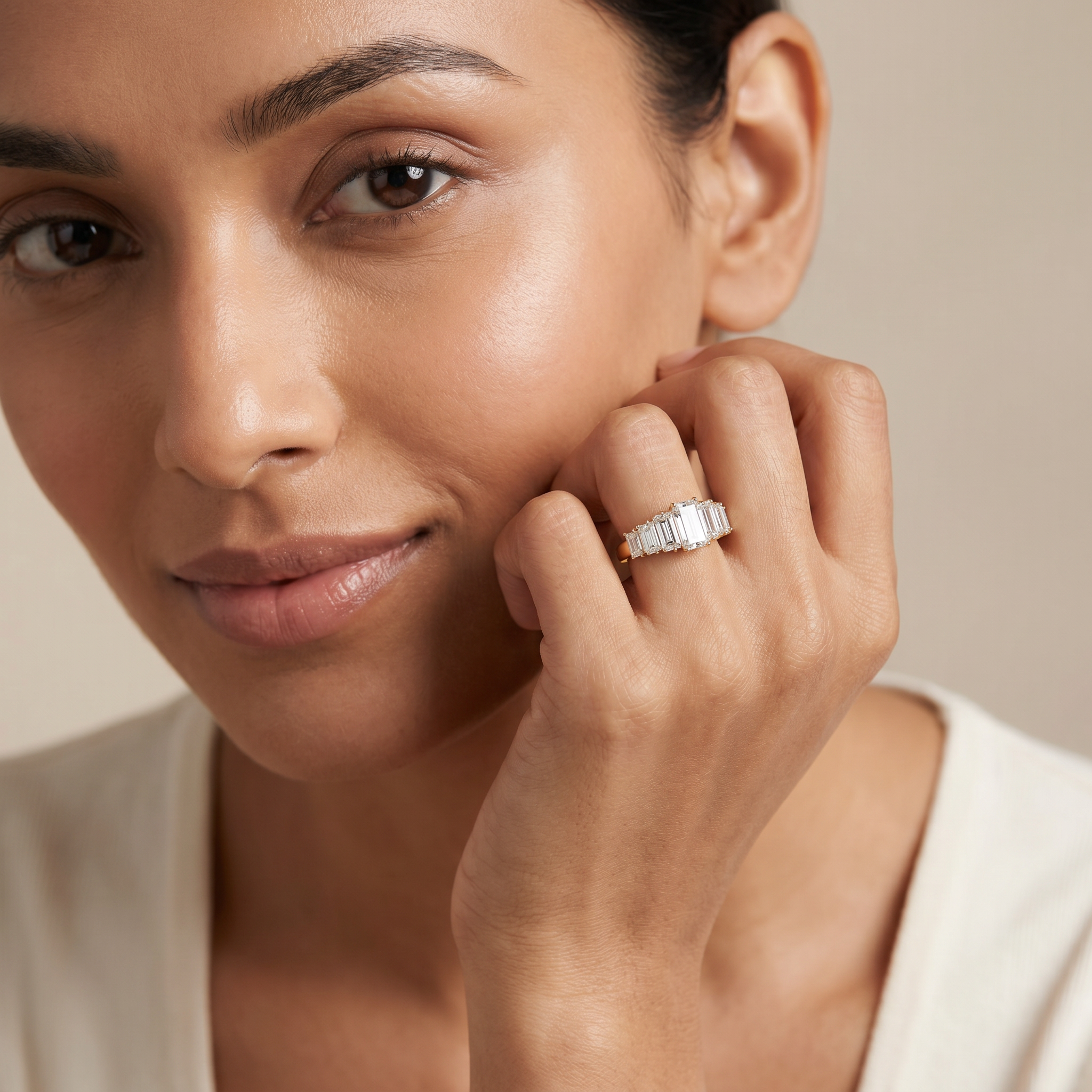 Symphony Lab Grown Diamond Ring