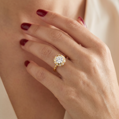 Dahlia Dream Lab Grown Diamond Ring