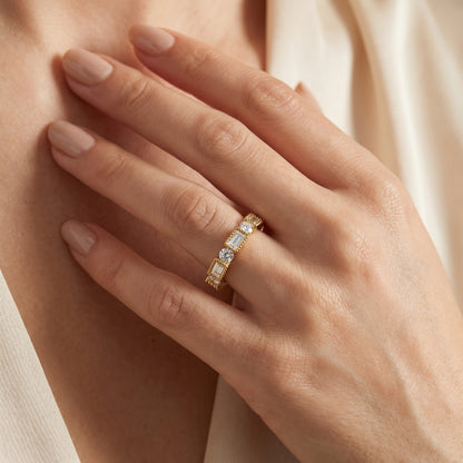 Versatile Multistone Lab Grown Diamond Band