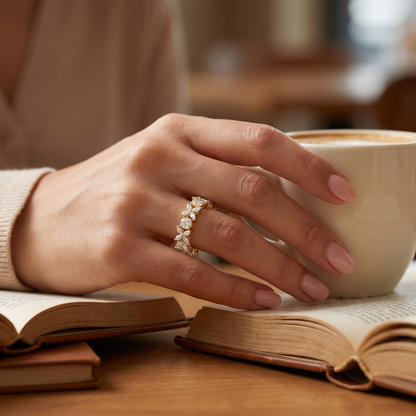 Aurora Luxe Lab Grown Diamond Ring