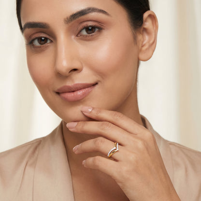 Divine V Lab Grown Diamond Ring