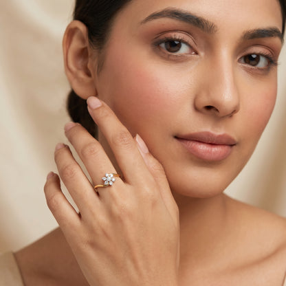Blossom Elegance Diamond Ring
