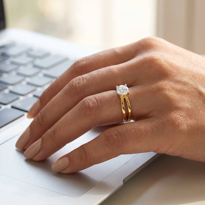 Infinity Engagement Ring