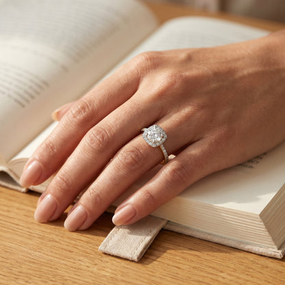 Sherlyn 1 Carat Lab Diamond Engagement Ring