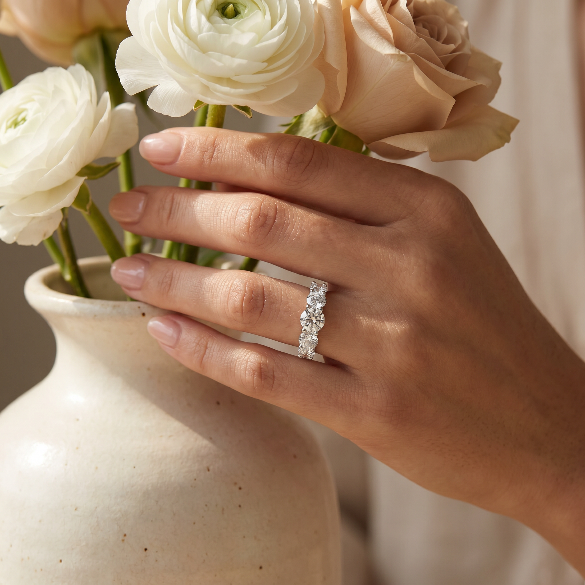 Bexley Sparkling Lab Grown Diamond Band