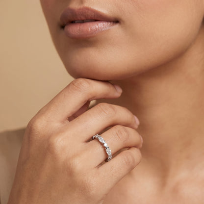 Majestic Marquise Lab Grown Diamond Band