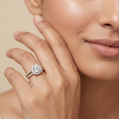 Aneeva Lab Diamond Engagement Ring