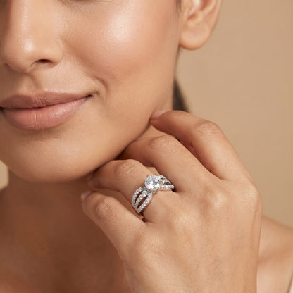 Queen Solitaire Lab Grown Diamond Ring