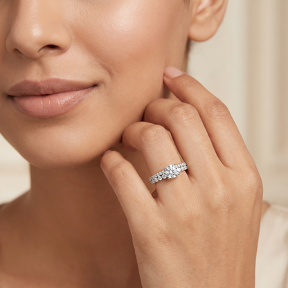 Radiant Ashley Lab Grown Diamond Ring