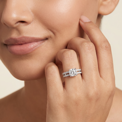Sparkling Rachel Lab Grown Diamond Ring
