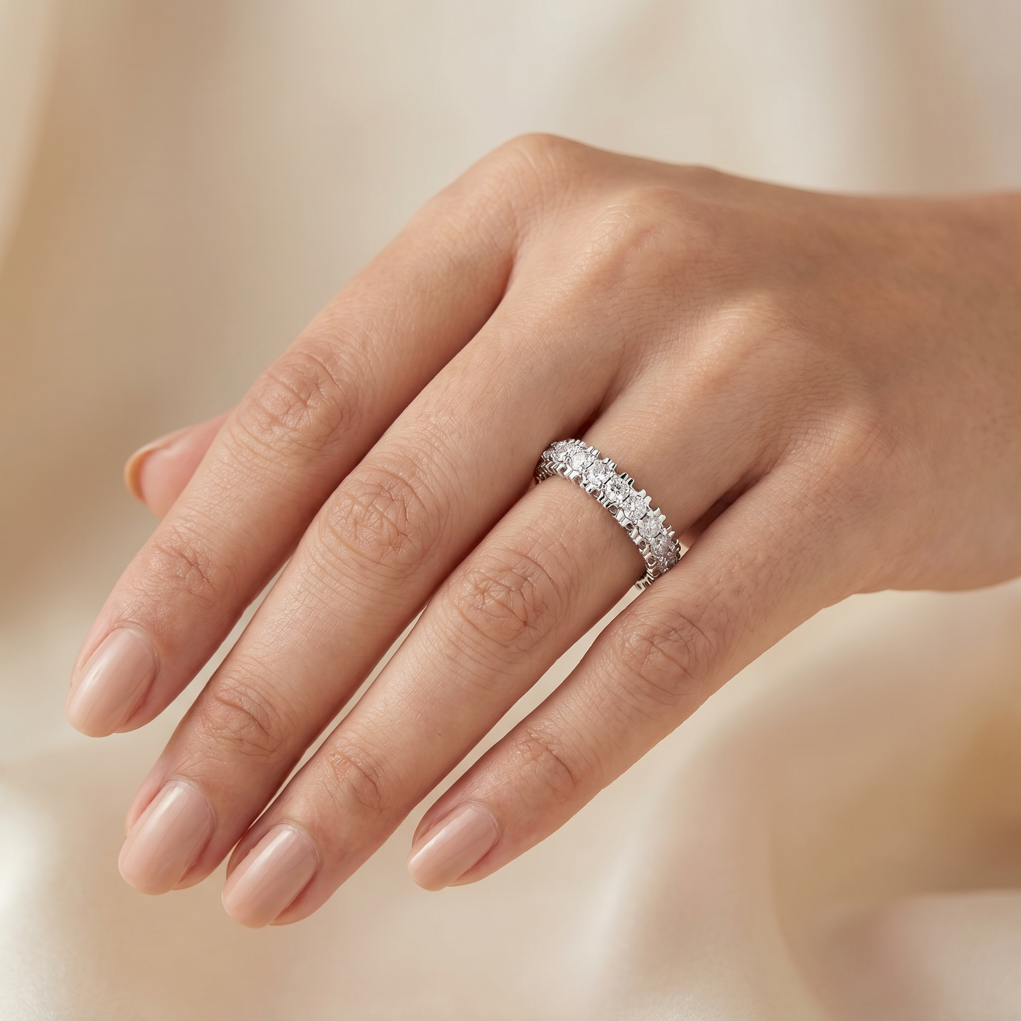 Diamond Wedding Band