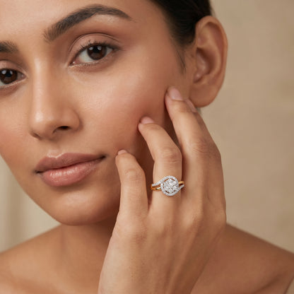 Timeless Glamour Lab Grown Diamond Ring