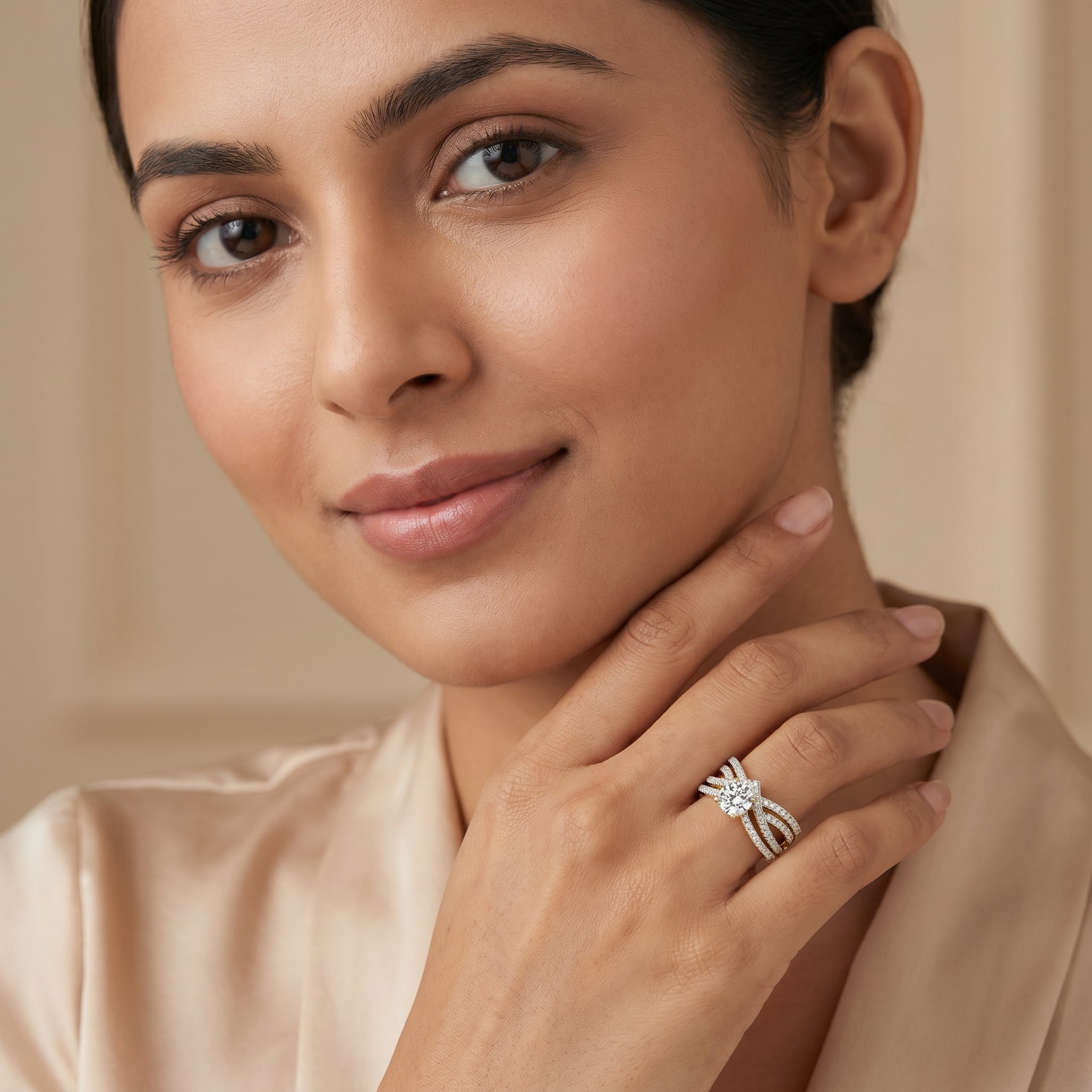 Regal Splendor Lab Grown Diamond Ring