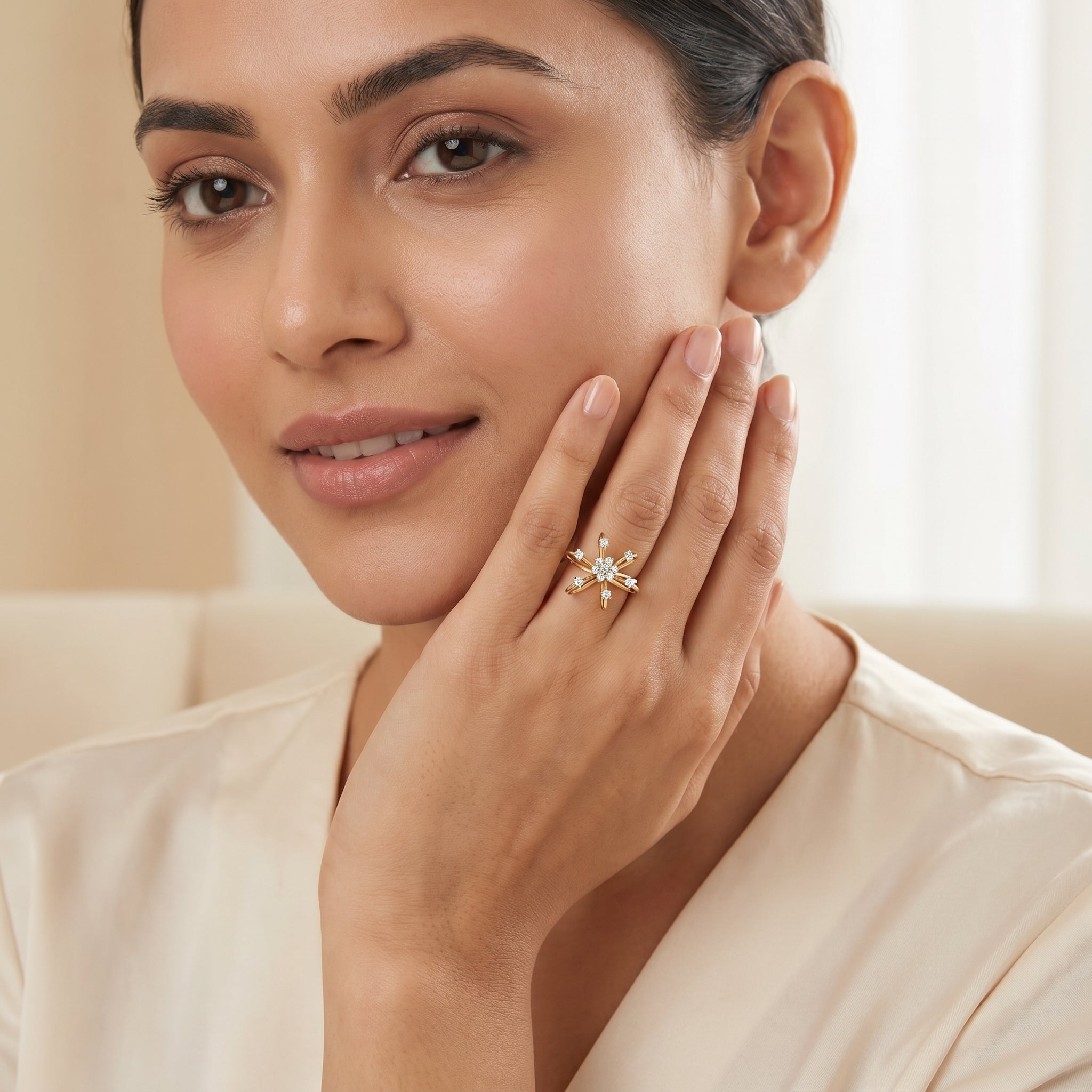 Star Lab Grown Diamond Ring