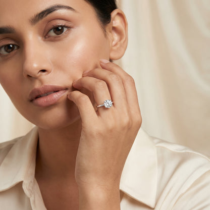 Lab-Grown Classic Solitaire Diamond Ring