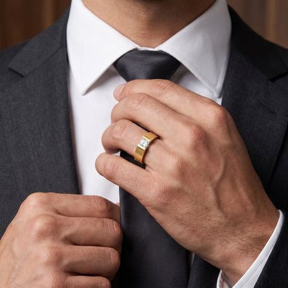 Jacob Lab Grown Diamond Solitaire Ring