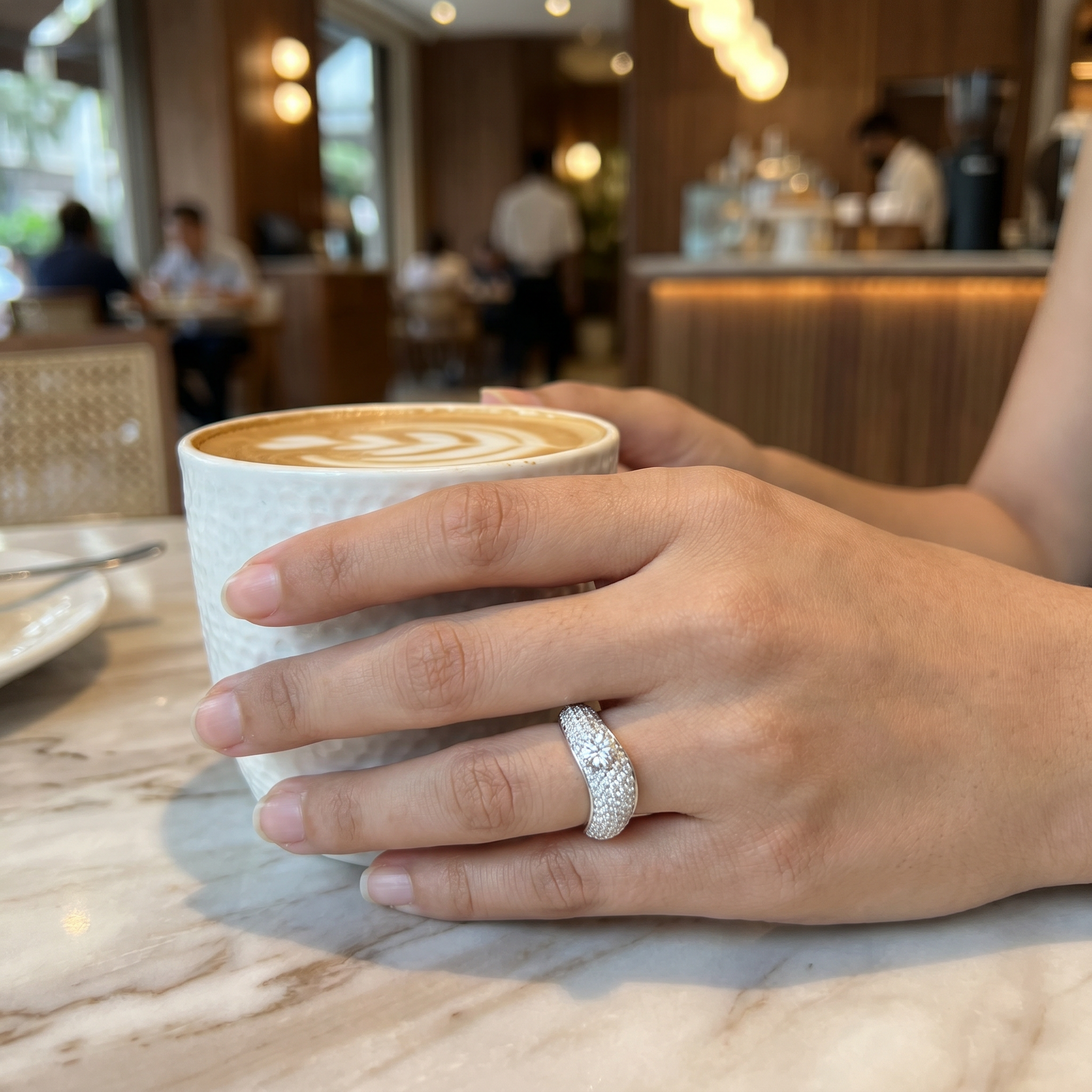Zaha Lab Grown Diamond Ring
