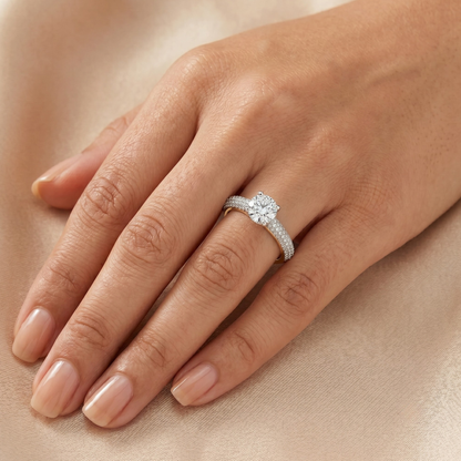 Jiva Timeless Lab Grown Diamond Ring