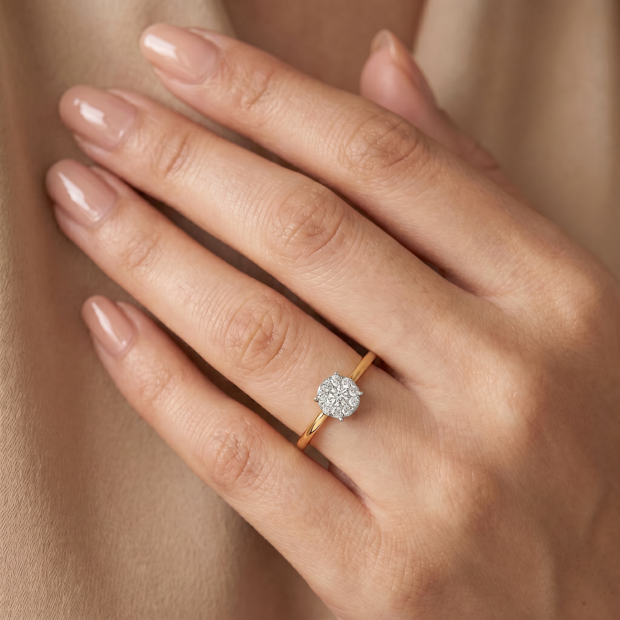 Brilliant Fusion Lab Grown Diamond Ring