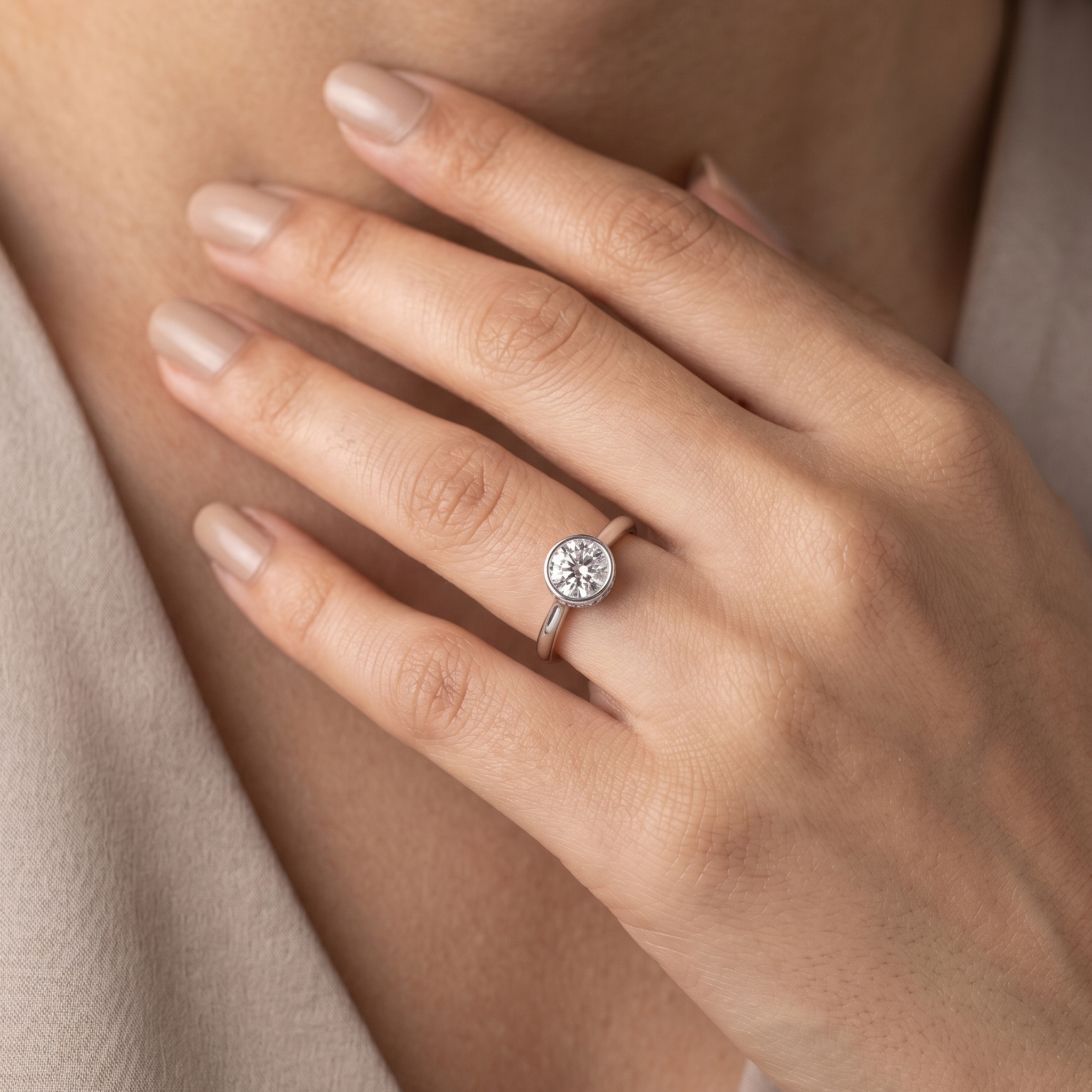 Vizel Lab Grown Diamond Ring