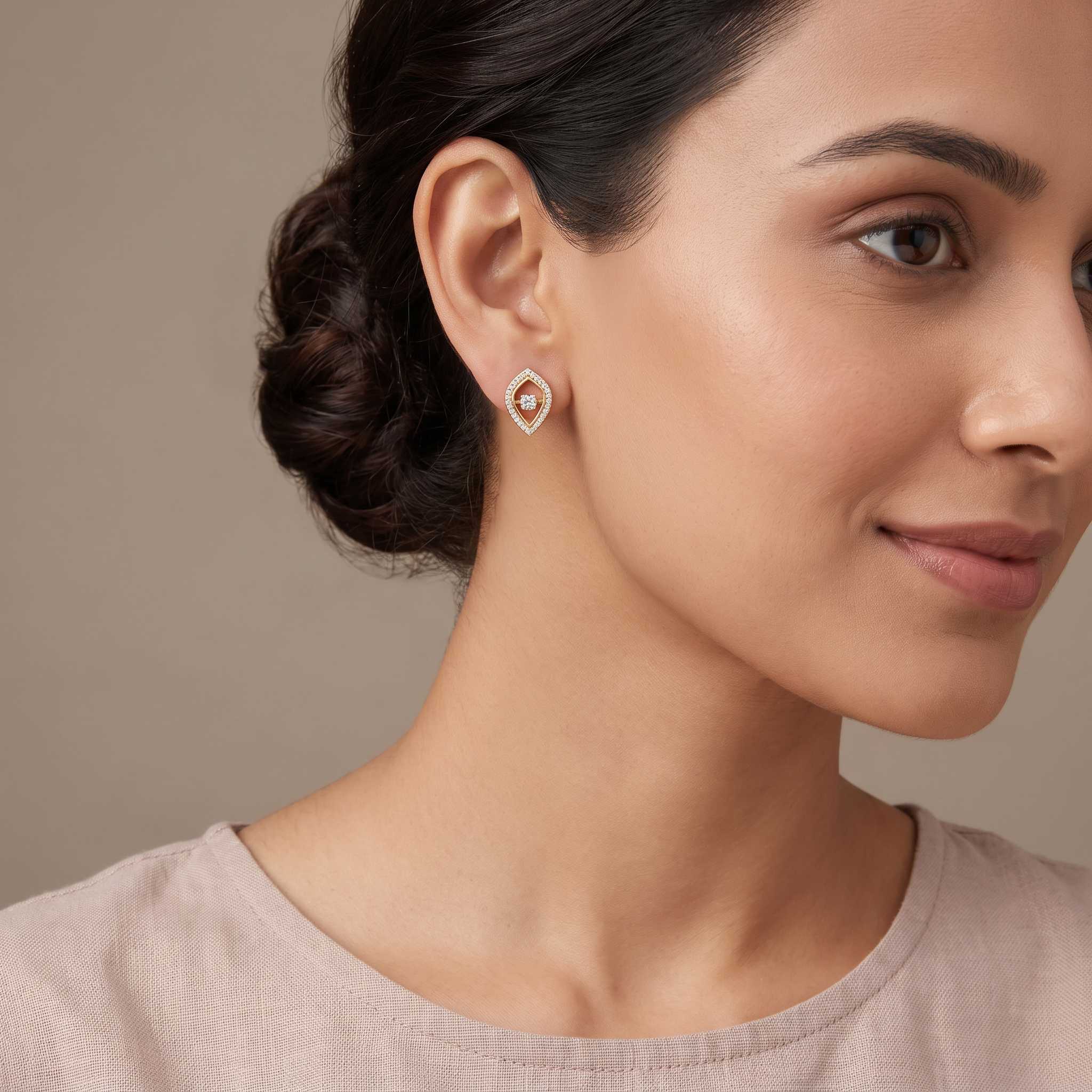 Dancing Diamond Lab Grown Earrings