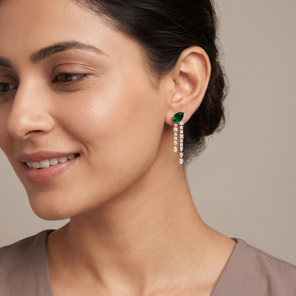 Empress Dewdrop Lab Grown Diamond Earrings