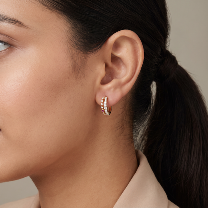 Zoya Lab Grown Diamond Hoops