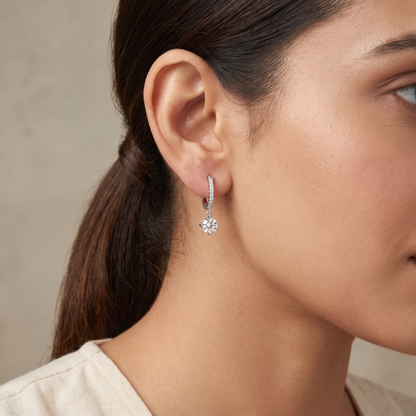 Jisora Drop Lab Grown Diamond Earrings