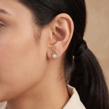 Petal Prestige Lab Grown Diamond Earrings