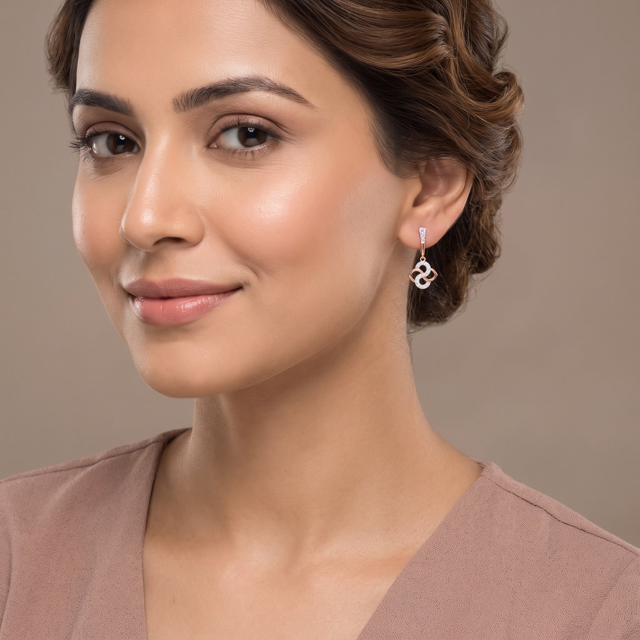 S-Curve Brilliance Lab Grown Diamond Studs