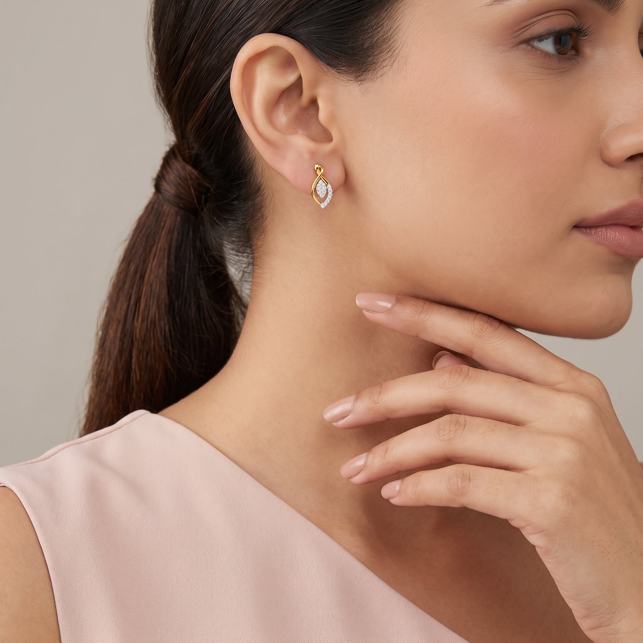 Lab Grown Diamond Dazzle Earrings