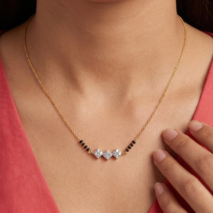Reet Lab Grown Diamond Mangalsutra