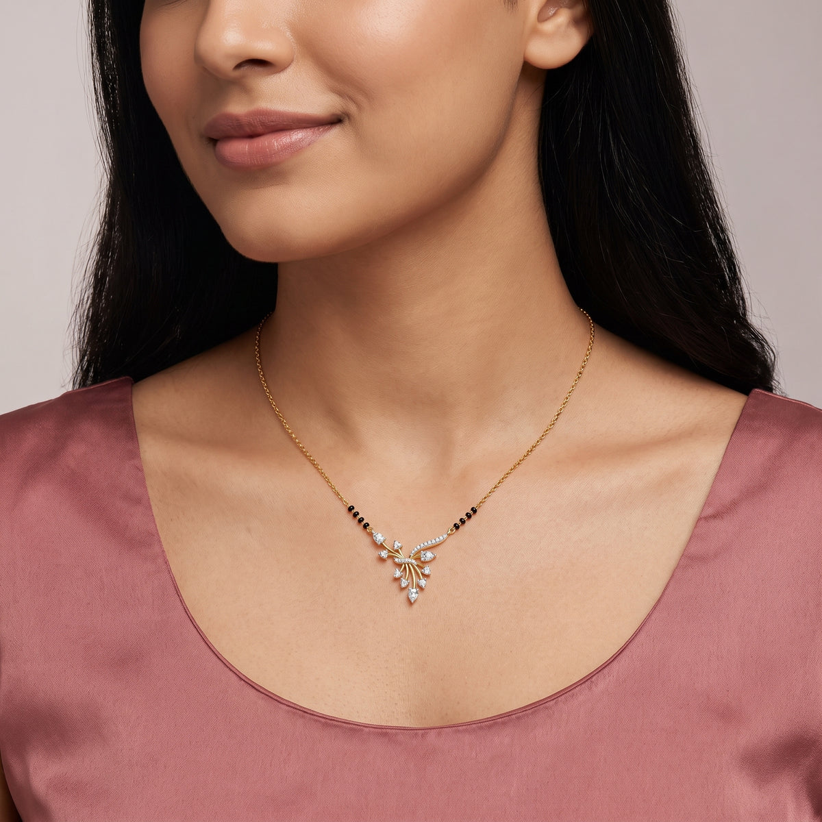 Avni Lab Grown Diamond Mangalsutra